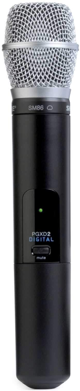 Shure PGXD2SM86 Handheld Transmitter with SM86 Capsule - PSSL ProSound and Stage Lighting