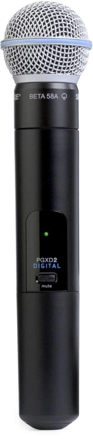 Shure PGXD24/BETA58 Digital Handheld Wireless Mic System with Beta58A - PSSL ProSound and Stage Lighting