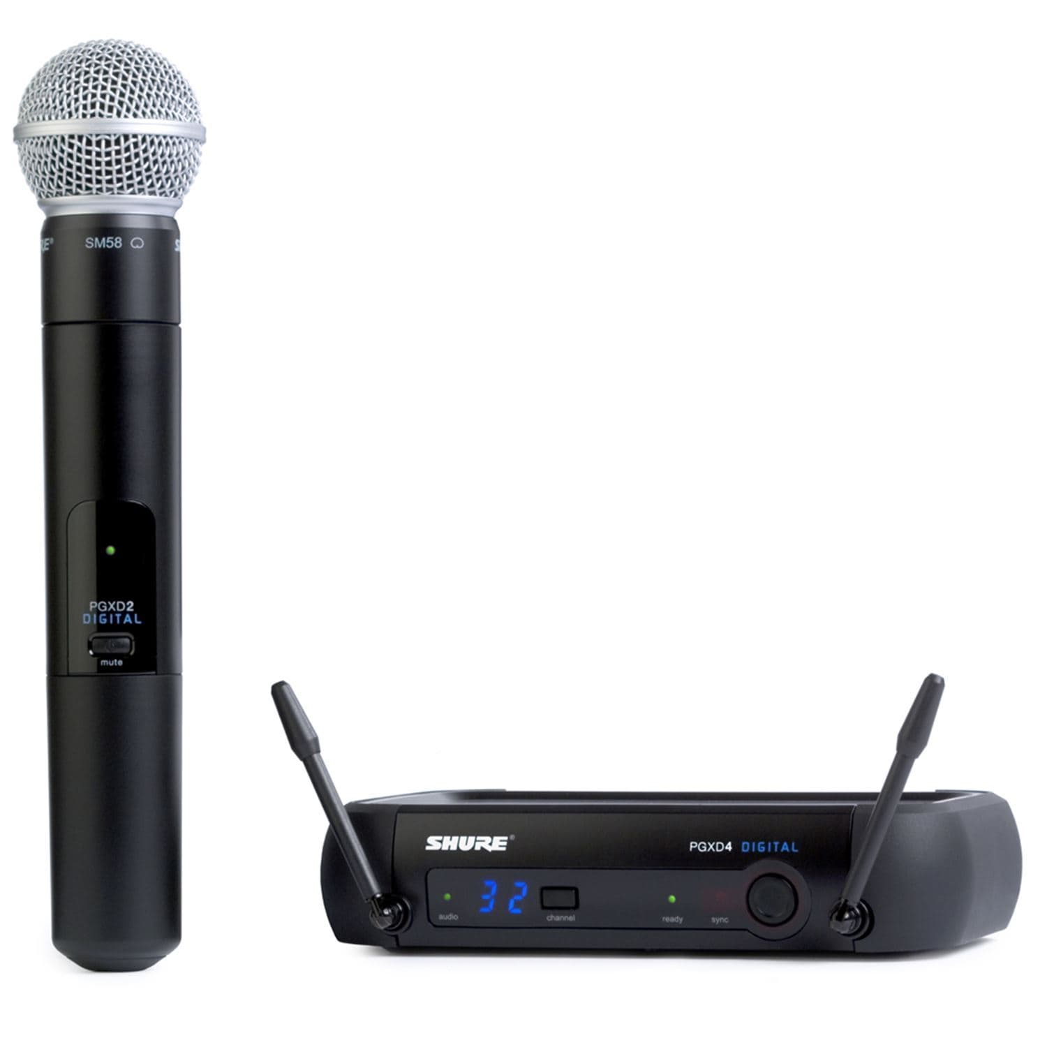 Shure PGXD24/SM58 Digital Handheld Wireless Mic with SM58 - PSSL ProSound and Stage Lighting