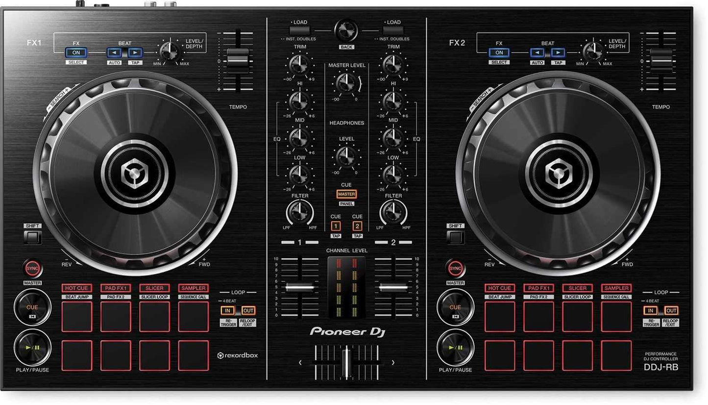 Pioneer DJ Starter Kit with DDJ-RB & DM40 Monitors - PSSL ProSound and Stage Lighting