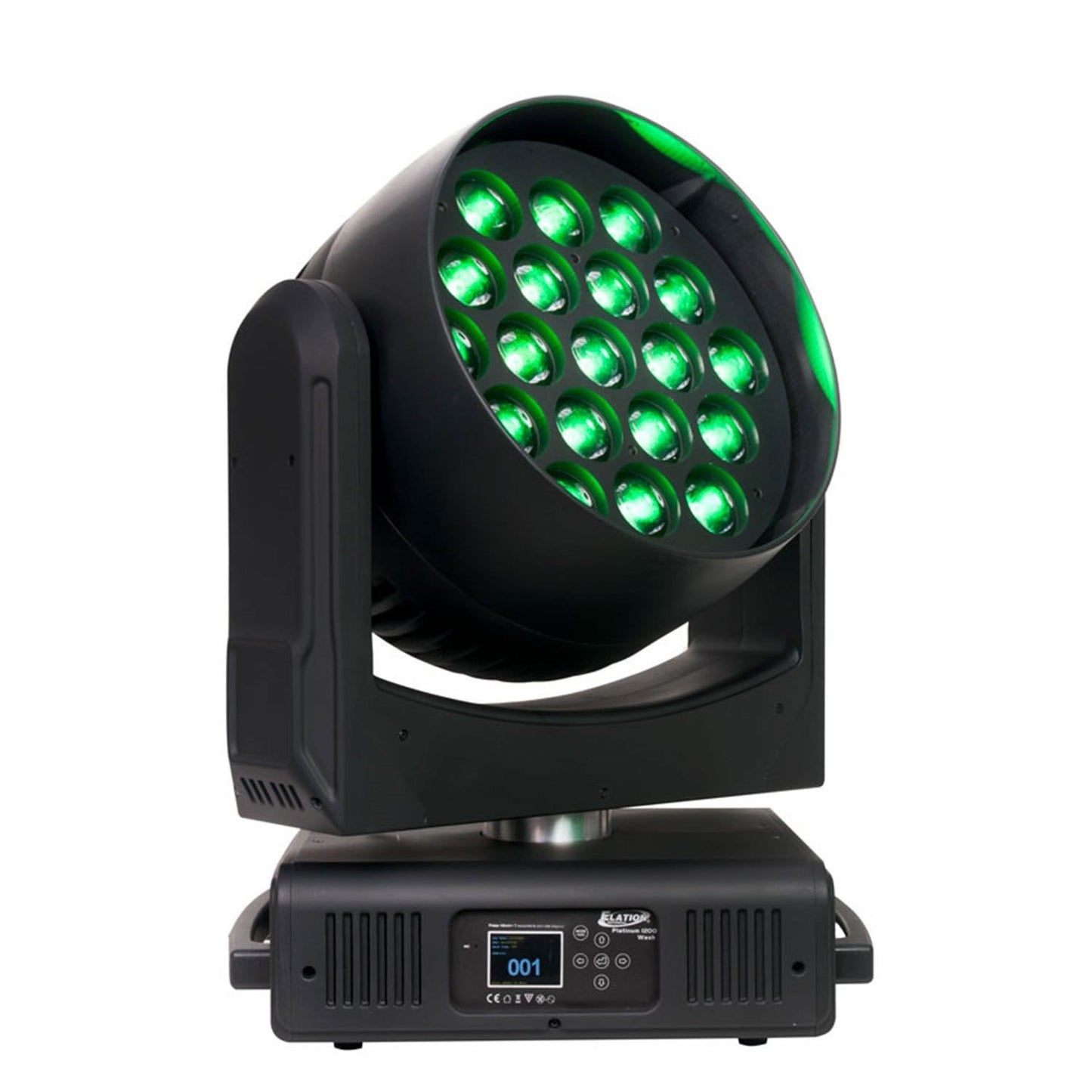 Elation Platinum 1200 19x65-Watt LED Moving Head Wash Light - PSSL ProSound and Stage Lighting