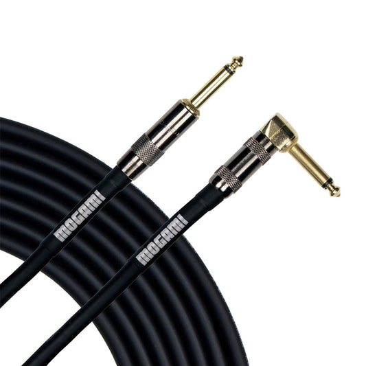 Mogami Platinum Guitar Str to Rt 1/4 Cable 6ft - PSSL ProSound and Stage Lighting