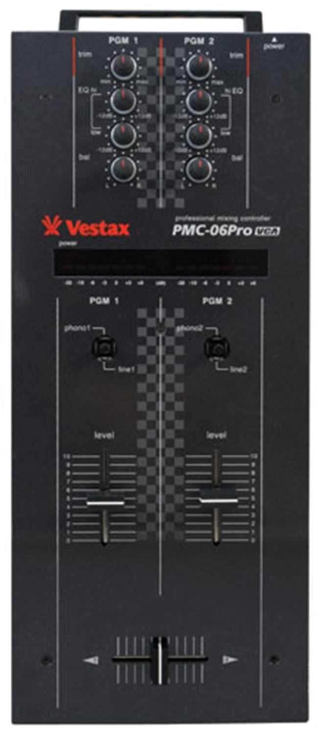 Vestax PMC-06-PRO Limited Edition 2-CH Mixer-Black