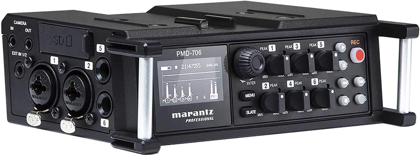 Marantz Pro PMD-706 6-Channel Solid State Recorder - PSSL ProSound and Stage Lighting