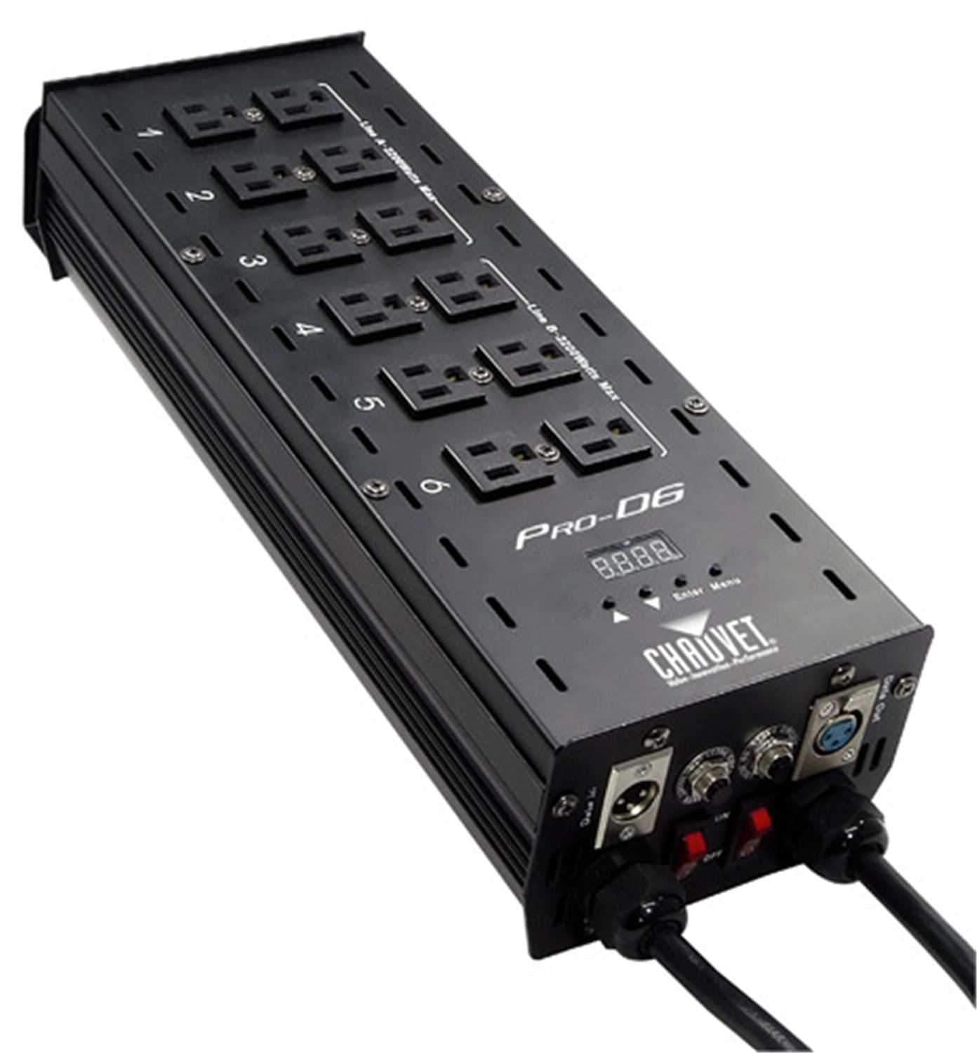 Chauvet DJ Pro-D6 6-Channel DMX Dimmer / Switch Pack - PSSL ProSound and Stage Lighting