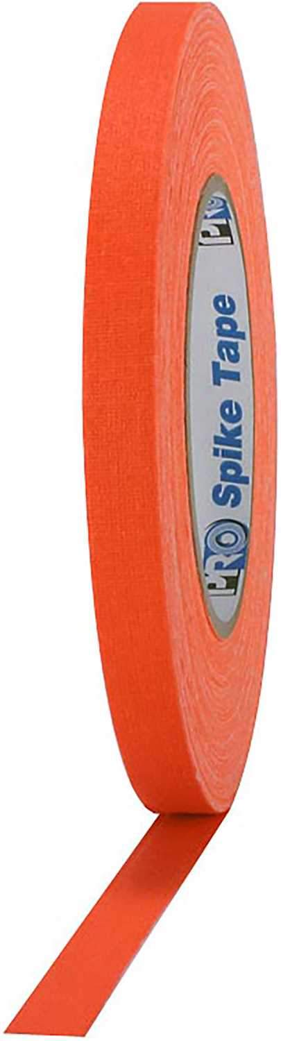 Pro Spike Fluorescent Orange Matte Cloth Tape