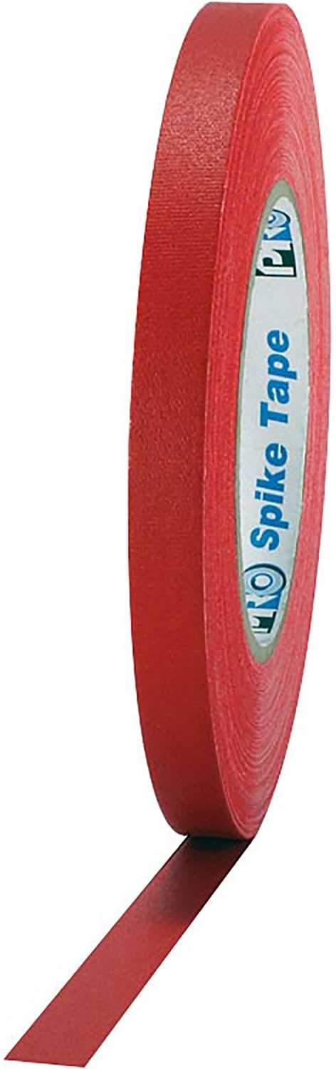 Pro Spike Red Matte Cloth Tape  PSSL ProSound and Stage Lighting