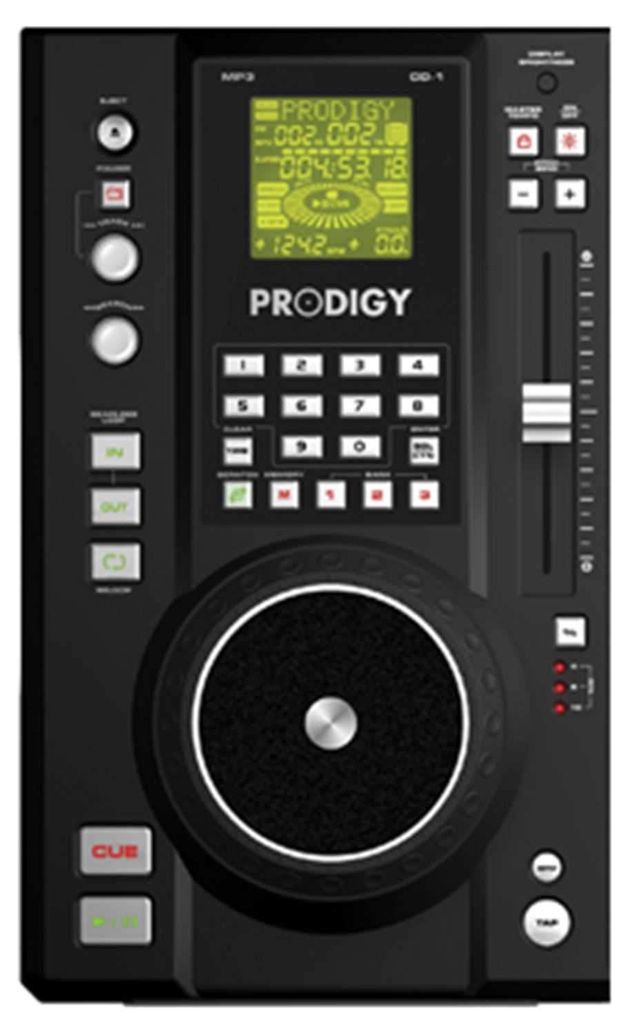B52 Prodigy Dual CD /MP3 player with With Mixer - PSSL ProSound and Stage Lighting