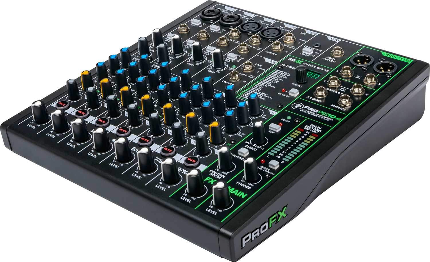 Mackie ProFX10v3 10-Channel Effects Mixer with USB