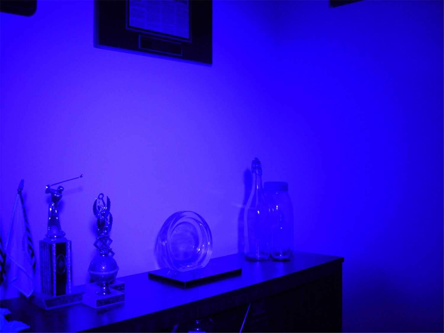 Blizzard Puck CSI UV LED Flat Par Black Light - PSSL ProSound and Stage Lighting