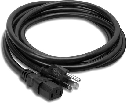 HOSA Grounded 3-Wire IEC Power Cable 14AWG 8-Foot - PSSL ProSound and Stage Lighting