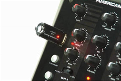 American Audio Q-D1-PRO Mixer with Memory Stick Slot - PSSL ProSound and Stage Lighting