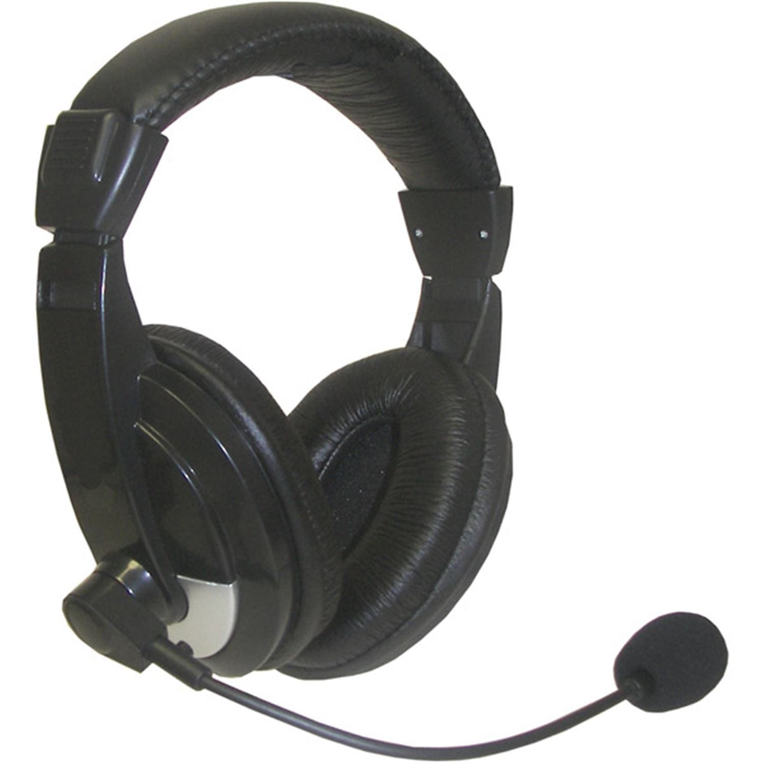 Nady QHM-100 Pro Headphones with Boom Microphone - PSSL ProSound and Stage Lighting