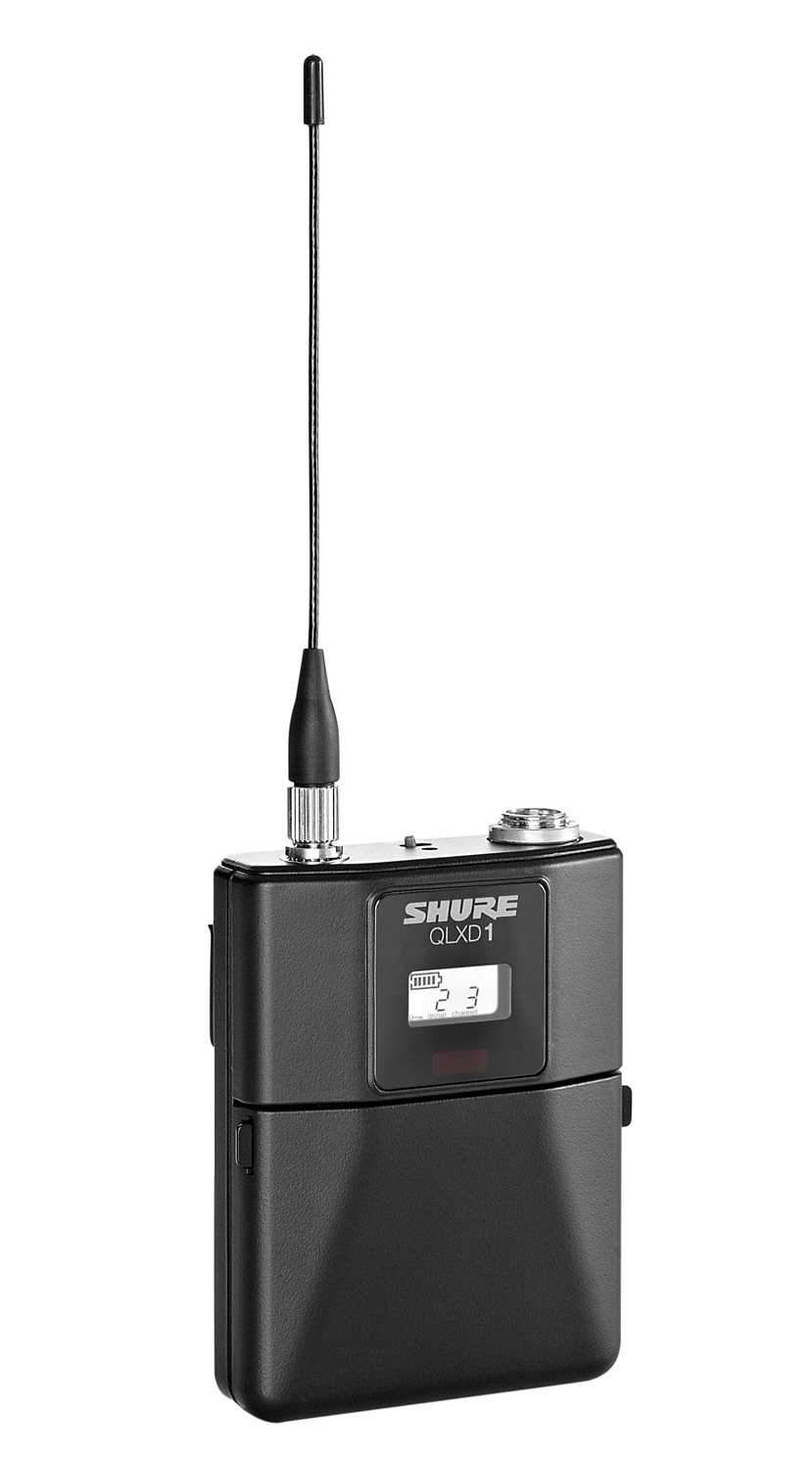 Shure QLXD1 Wireless Bodypack Transmitter - PSSL ProSound and Stage Lighting