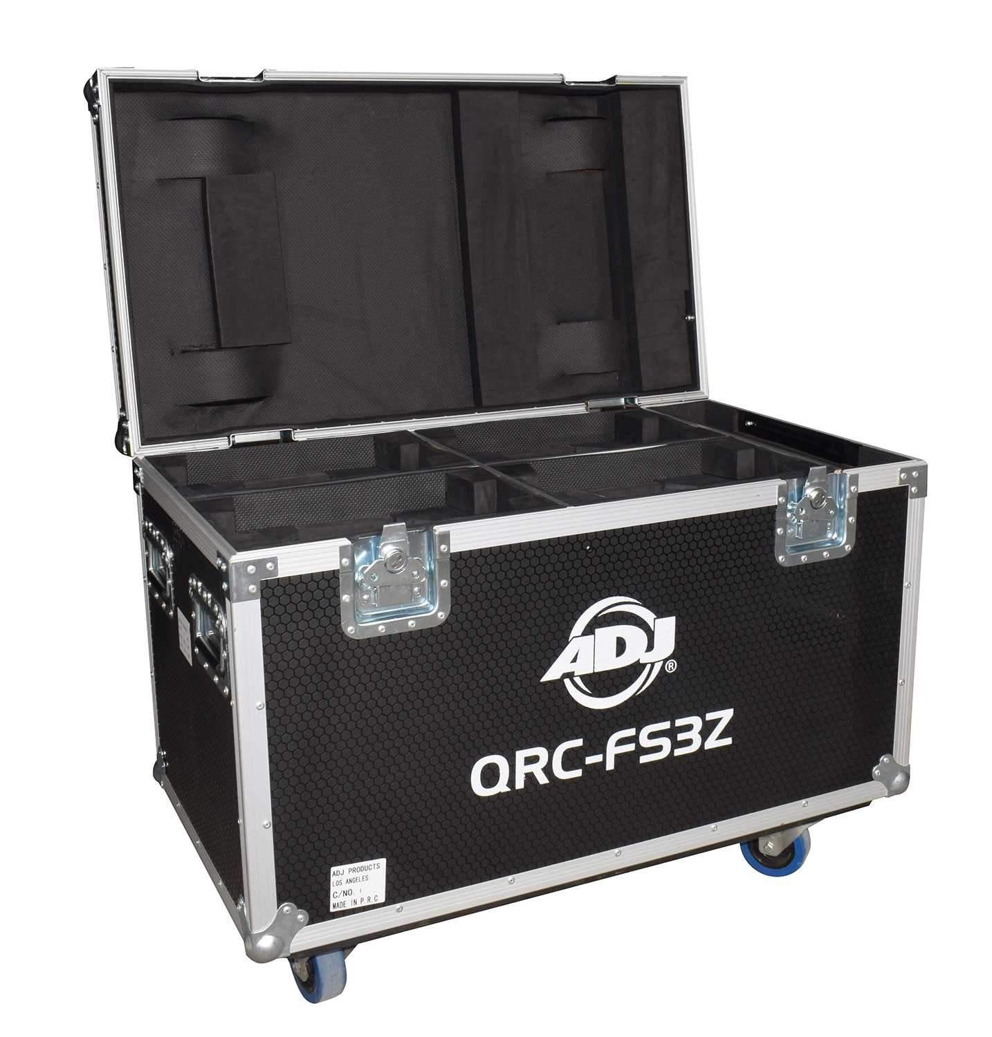 ADJ American DJ QRC-FS3Z Road Case Hold 4 Large ADJ Movers - PSSL ProSound and Stage Lighting