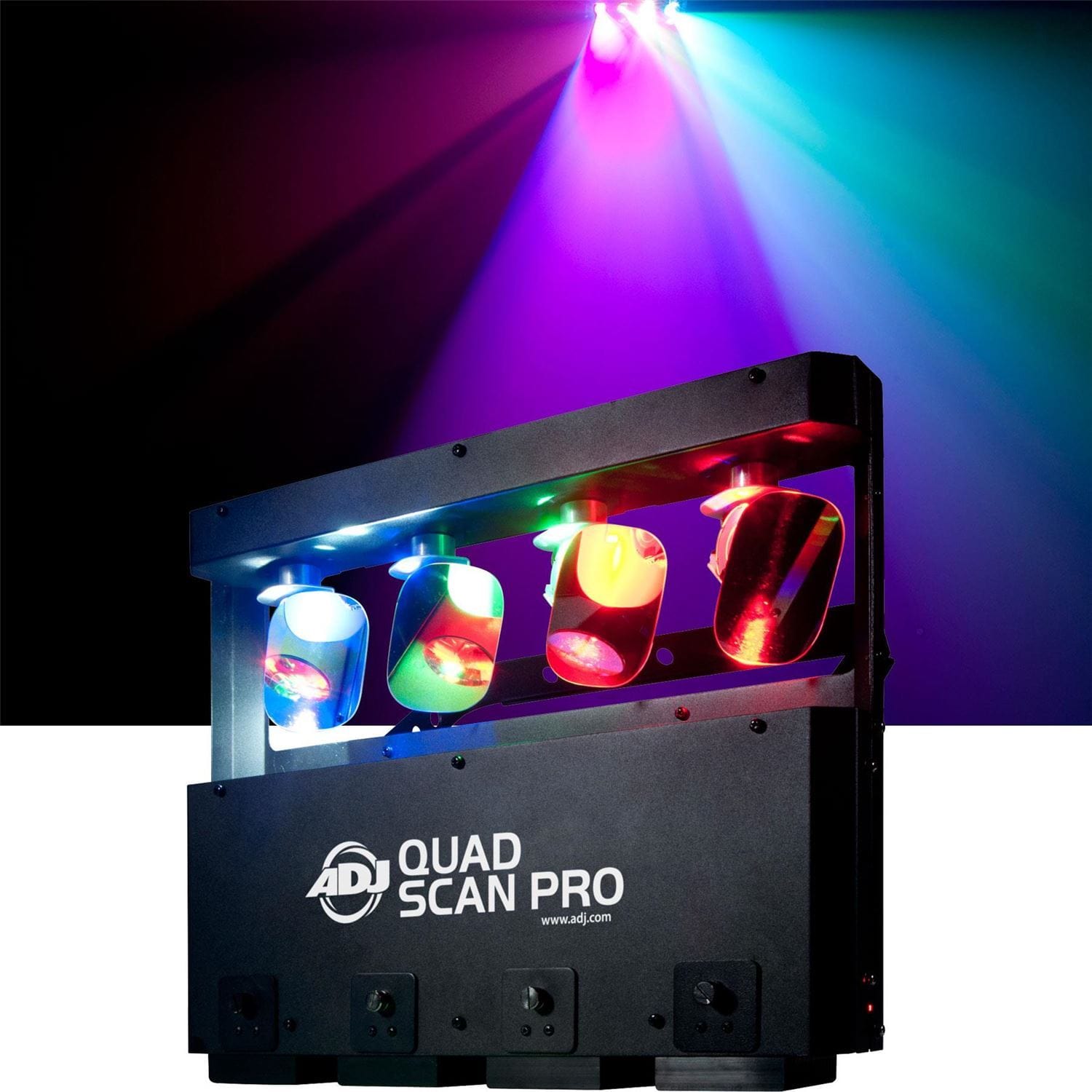 American DJ Quad Scan Pro 4x LED Scan Effect Light - PSSL ProSound and Stage Lighting