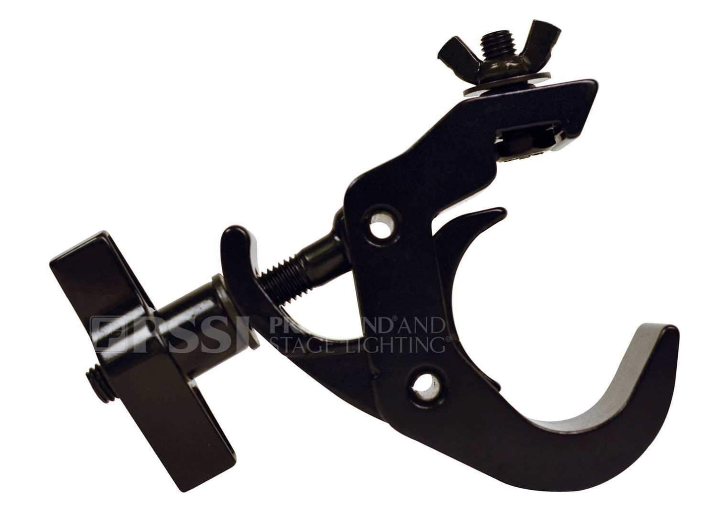 Global Truss Quick Rig Hook Clamp for 1.5-2in Truss Black - PSSL ProSound and Stage Lighting