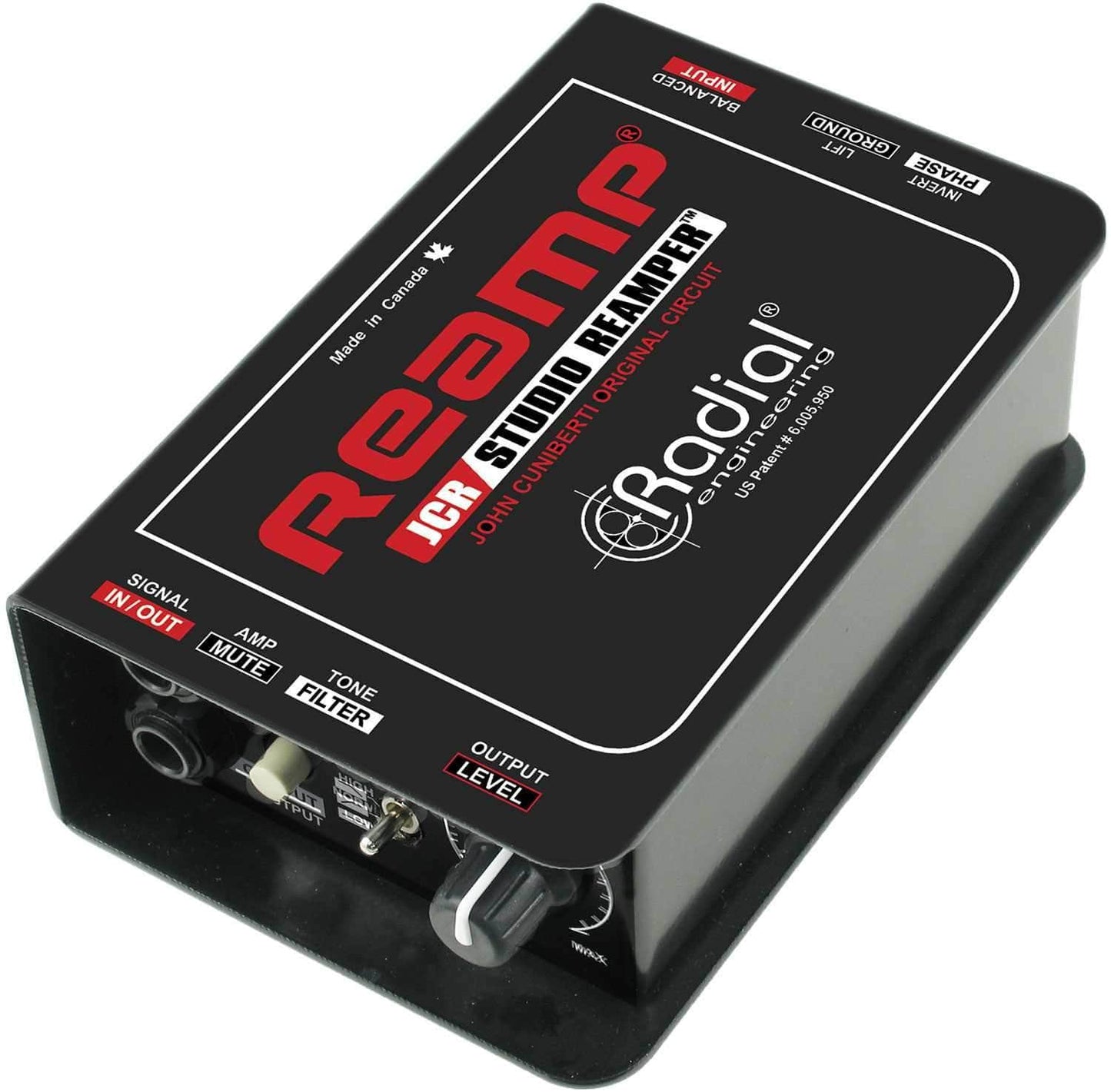 Radial Reamp JCR Passive John Cuniberti Reamper - PSSL ProSound and Stage Lighting