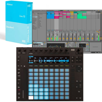 Ableton PUSH 2 Controller with Live 10 Standard Edition Boxed Software - PSSL ProSound and Stage Lighting