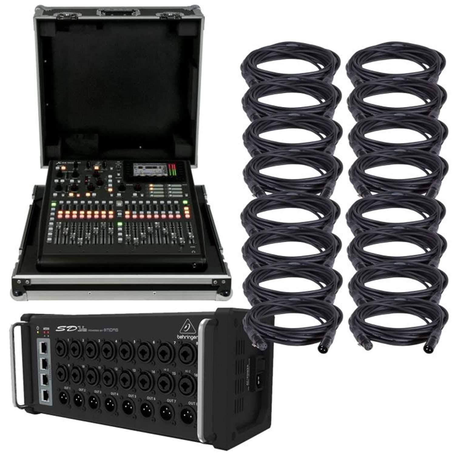 Behringer X32 Producer & SD16 Stage Box Touring Bundle - PSSL ProSound and Stage Lighting
