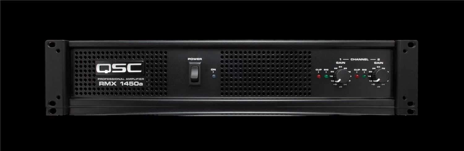 QSC RMX1450a Power Amplifier - PSSL ProSound and Stage Lighting
