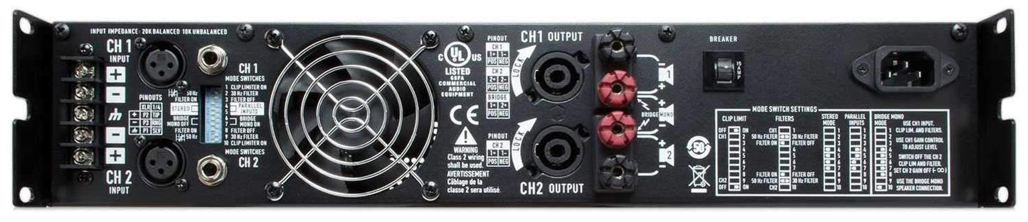 QSC RMX2450a 2-Channel PA Power Amplifier - PSSL ProSound and Stage Lighting