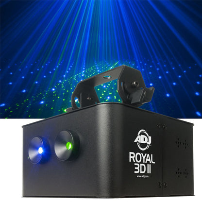 ADJ American DJ Royal 3D MKII Blue and Green Laser - PSSL ProSound and Stage Lighting