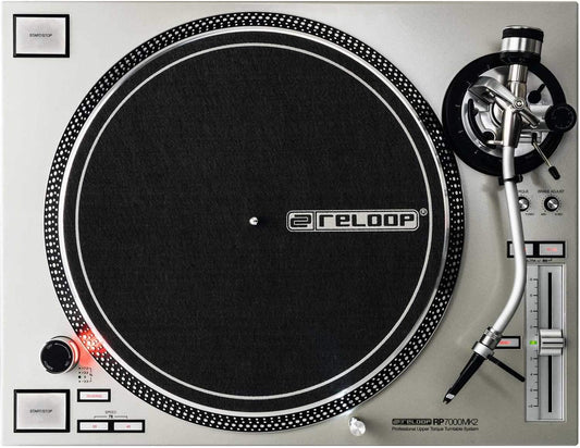 Reloop RP-7000-MK2 Direct Drive Turntable Silver - PSSL ProSound and Stage Lighting