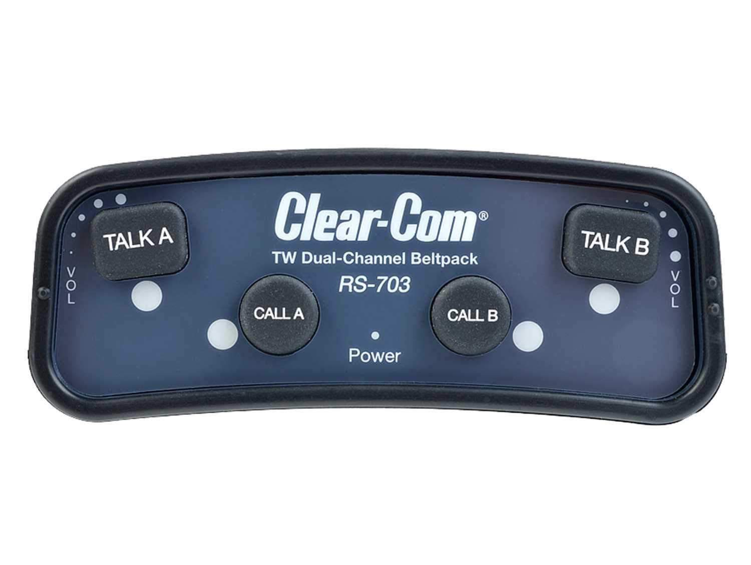 Clear-Com RS-703 2-Channel Dual Listen Analog Beltpack - PSSL ProSound and Stage Lighting
