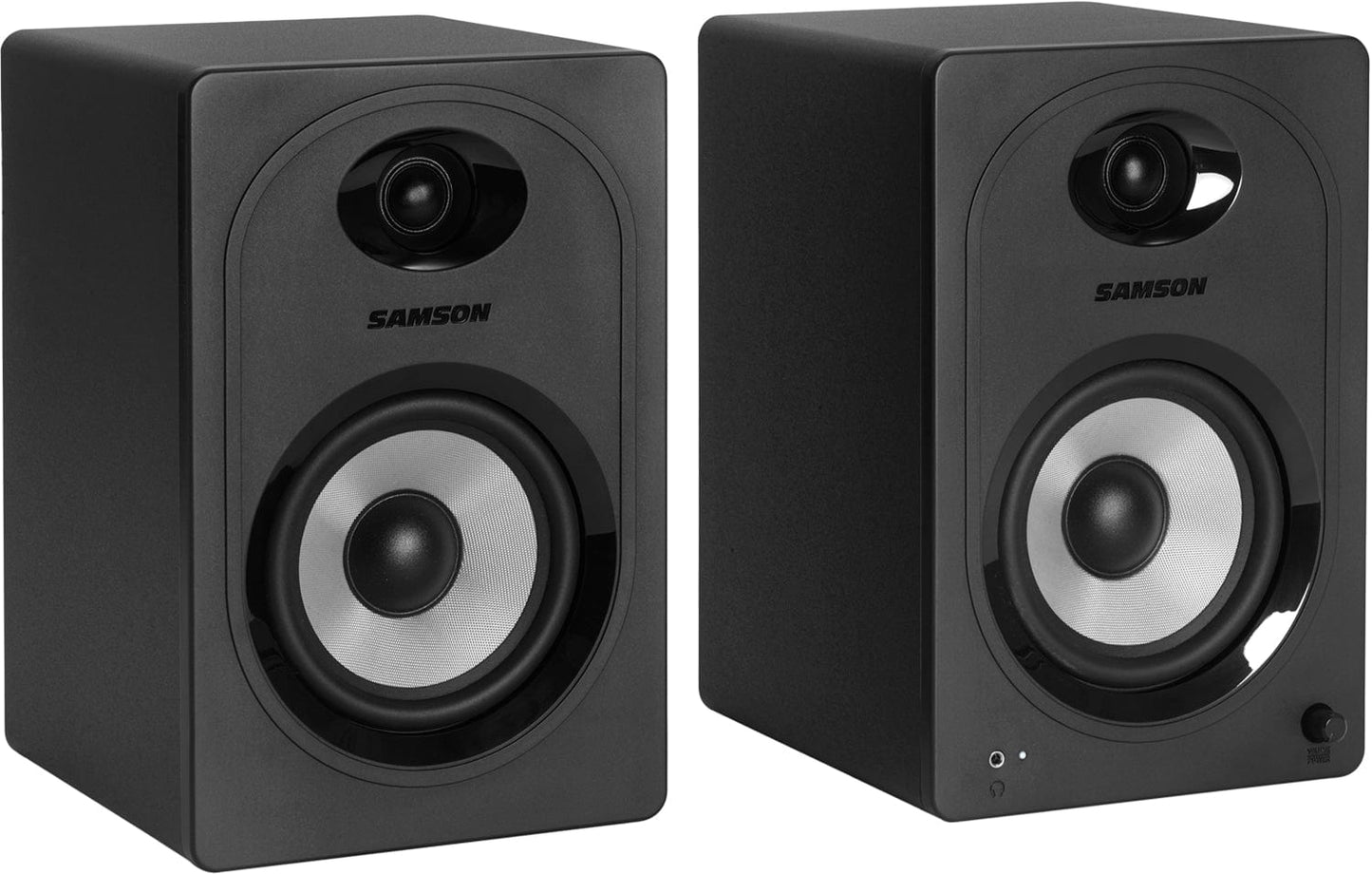 Samson SAM50BT Active 2-Way Monitors with Bluetooth 5.25-Inch Woofer 2 x 40-Watt - PSSL ProSound and Stage Lighting