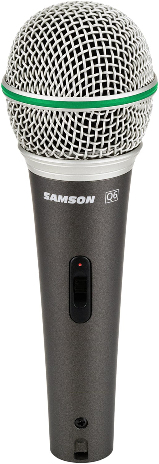 Samson SAQ6 Dynamic Supercardioid Handheld Mic - PSSL ProSound and Stage Lighting