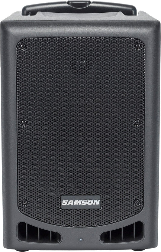 Samson SAXP208W Portable PA 200-Watts 2-Way 8-Inch Woofer w/ Bluetooth and Wireless HH Mic - PSSL ProSound and Stage Lighting