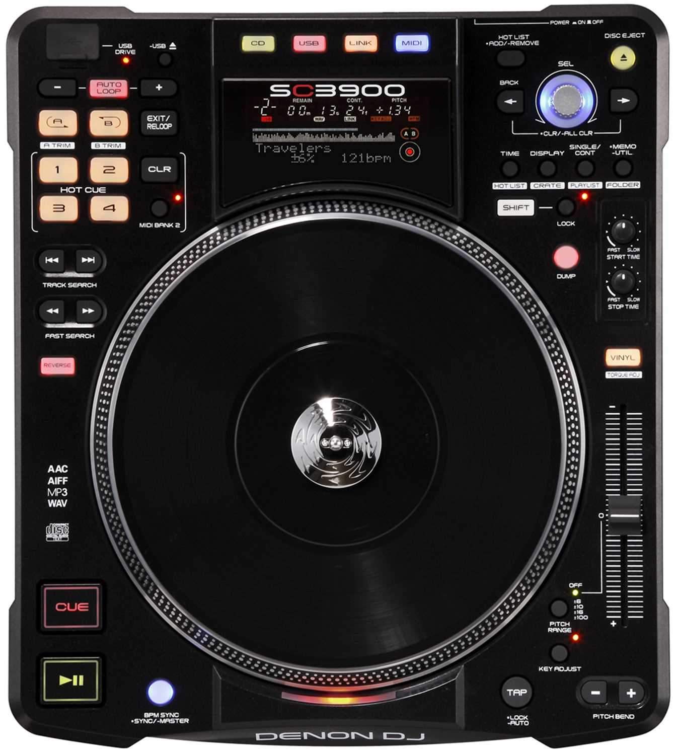 Denon DJ DN-SC3900 Digital Media Player & Controller