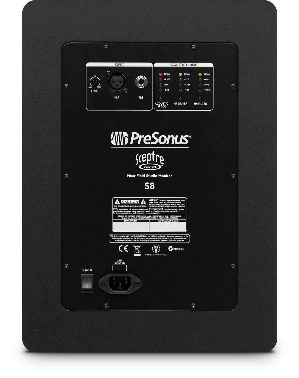 Presonus SCEPTRES8 8In Coaxial Studio Monitor - PSSL ProSound and Stage Lighting