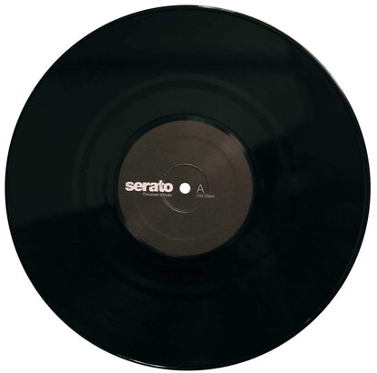 Serato SCV-PS-BLK-10 10-Inch Black Control Vinyl Pair - PSSL ProSound and Stage Lighting