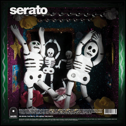 Serato Dia de los Muertos "Mexico" 12" Control Vinyl (Pair) - PSSL ProSound and Stage Lighting