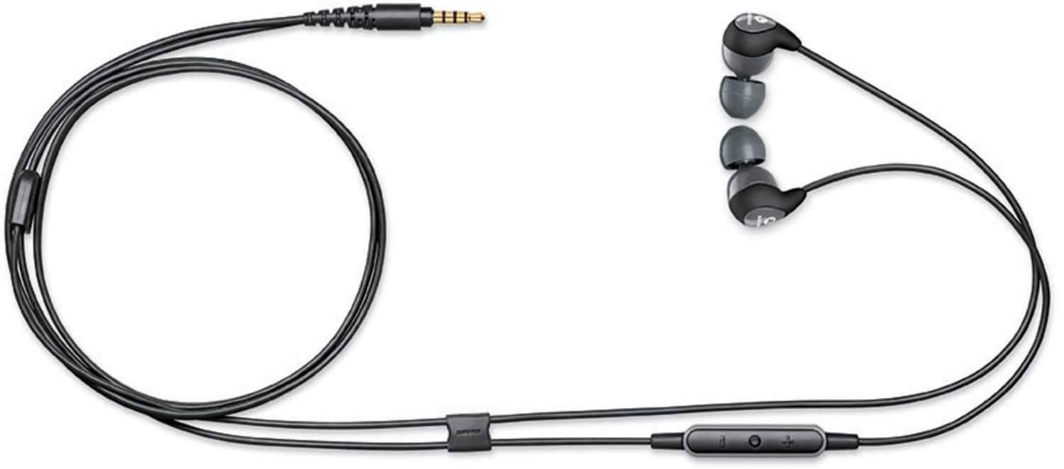 Shure SE112m Plus -GR Earphones with Remote & Mic - PSSL ProSound and Stage Lighting