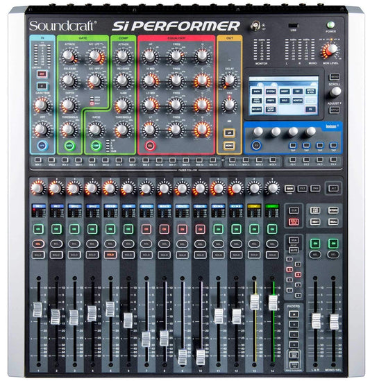 Soundcraft Si Performer 1 Digital PA Mixer with DMX - PSSL ProSound and Stage Lighting