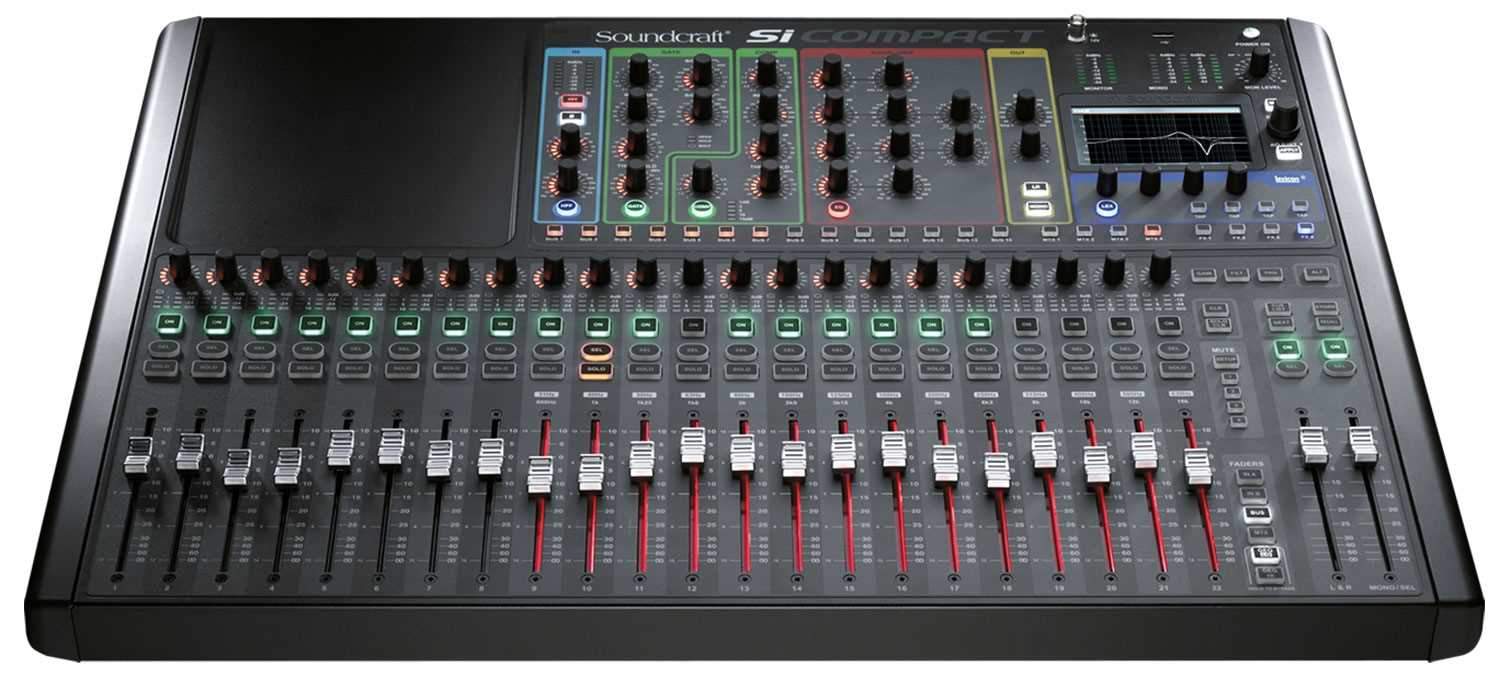 Soundcraft Si Compact 24-Channel Digital Mixer - PSSL ProSound and Stage Lighting