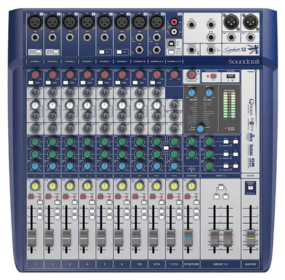 Soundcraft Signature 12 Analog 12-Channel PA Mixer with FX - PSSL ProSound and Stage Lighting