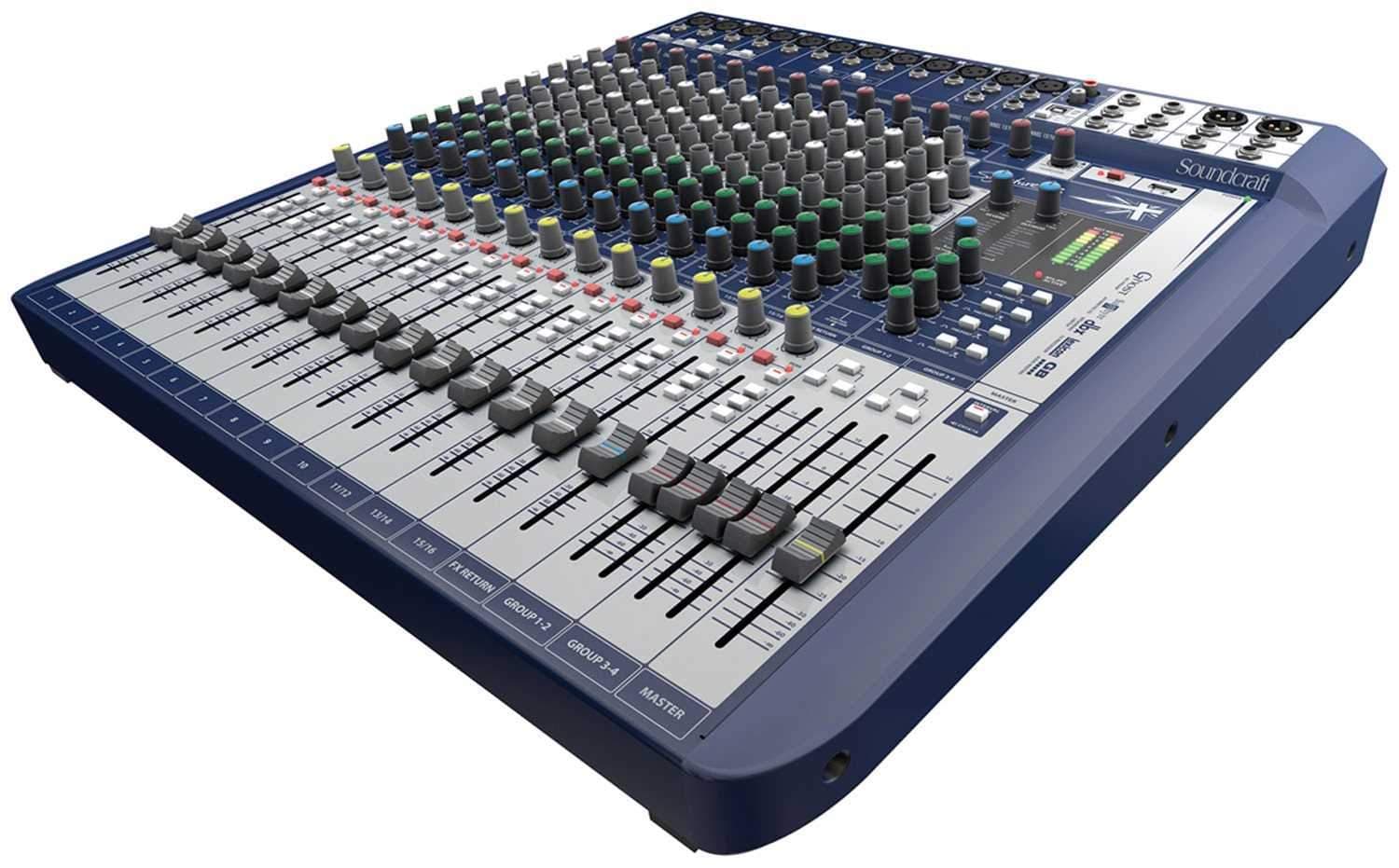 Soundcraft Signature 16 16-ch PA Mixer with FX - PSSL ProSound and Stage Lighting