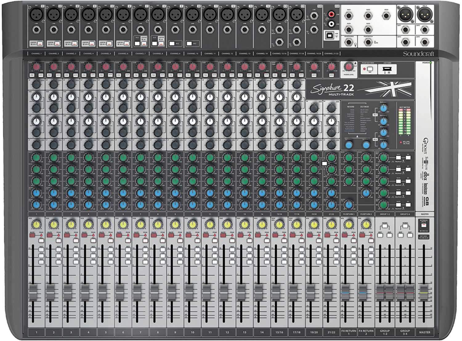 Soundcraft Signature 22MTK 22-Channel Analog Mixer - PSSL ProSound and Stage Lighting