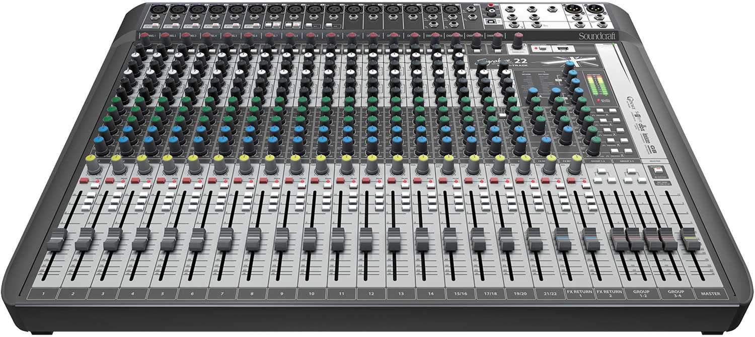 Soundcraft Signature 22MTK 22-Channel Analog Mixer - PSSL ProSound and Stage Lighting