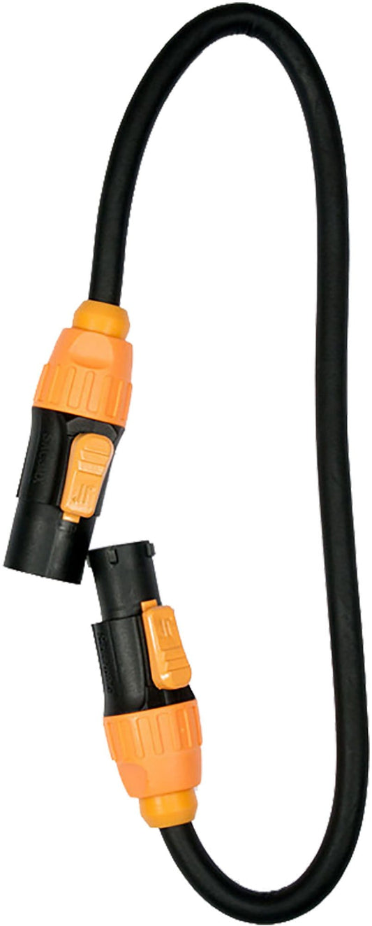 ADJ SIP064 1.64-Foot IP65 Power Link Cable Male To Female - PSSL ProSound and Stage Lighting