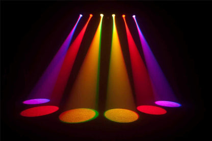 Chauvet 6SPOT RGB LED Spot Light Bar System with Bag - PSSL ProSound and Stage Lighting