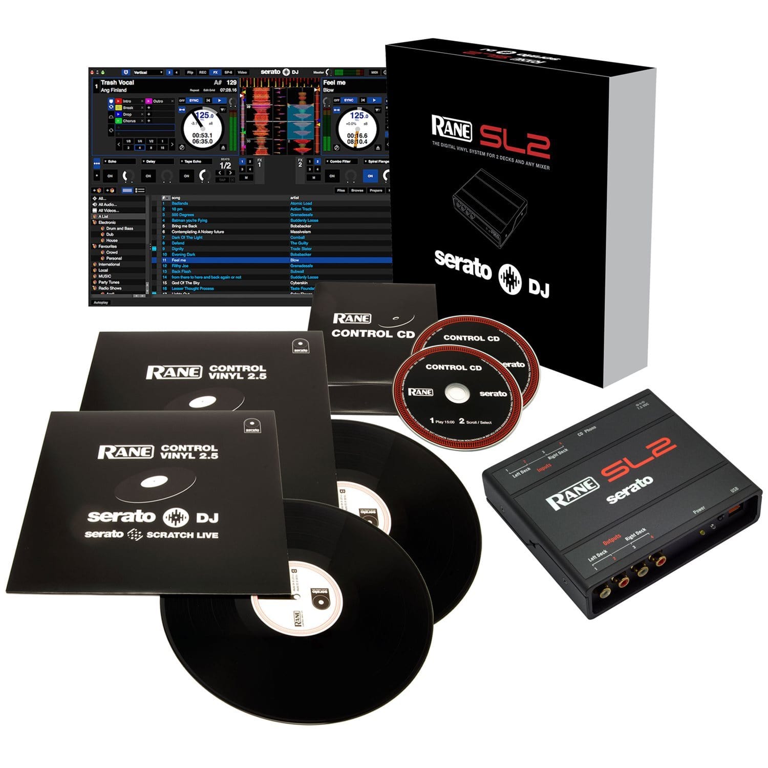 RANE SL2 USB DJ Interface for Serato