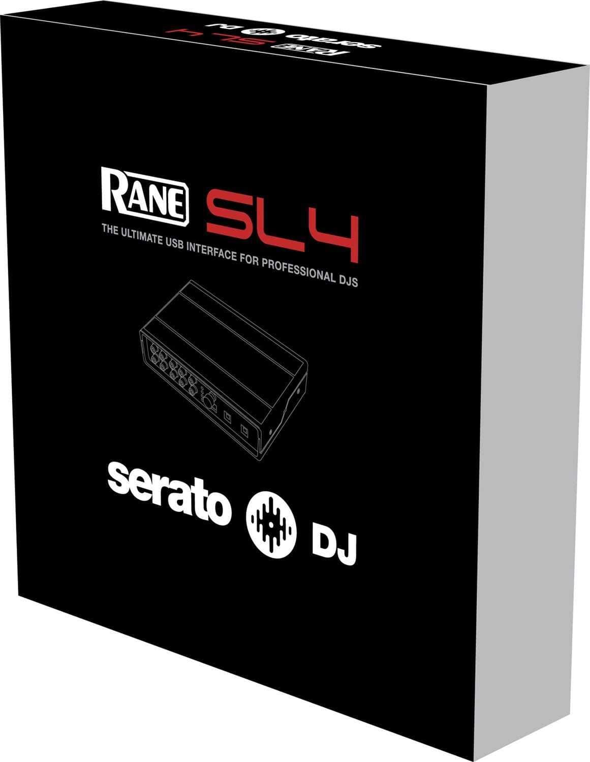 RANE SL4 Serato DJ Interface Digital Vinyl System - PSSL ProSound and Stage Lighting