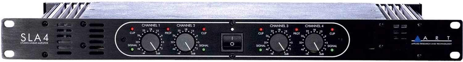 ART SLA-4 4 Channel Studio Linear Amplifier - PSSL ProSound and Stage Lighting