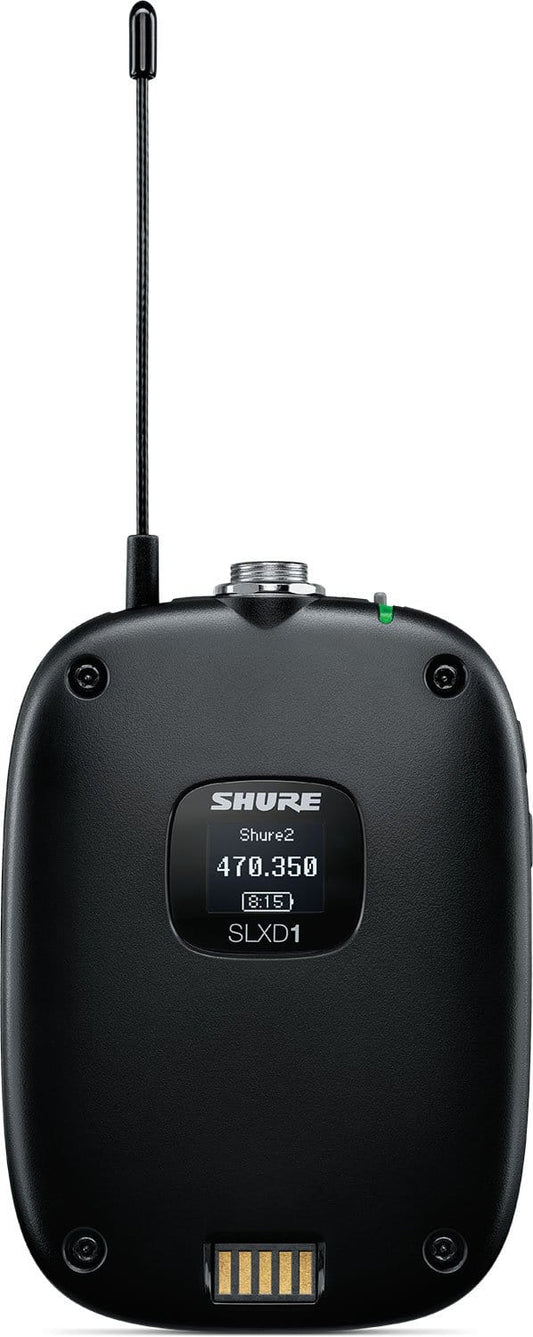 Shure SLXD1 Bodypack Transmitter (H55 Band) - PSSL ProSound and Stage Lighting
