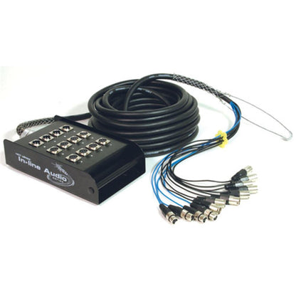 On-Stage SNK8450 12 Channel 50 Ft XLR Cable Snake - PSSL ProSound and Stage Lighting
